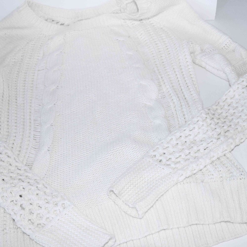 White Warm Sweater